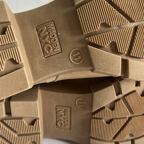 MADDEN NYC LIGHT BROWN CHELSEA STYLE BOOT SIZE 11 - Picture 8 of 10